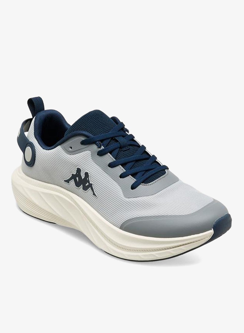 كابا أحذية رياضية رجالية برباط وتفاصيل شعار - Image 1